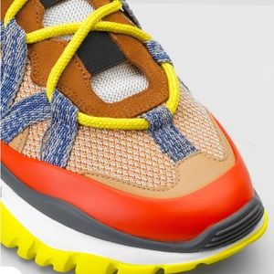 Chloe Blake Low Top Sneaker- Size 40-Pristine Condition